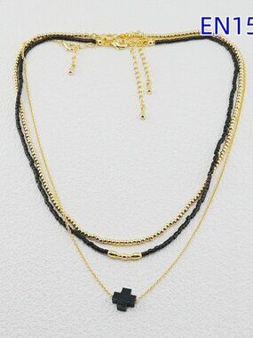 Enewton Colorful Cross Necklace